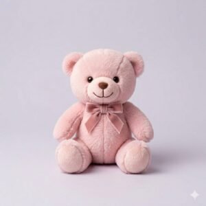 Pink Teddy with Bow