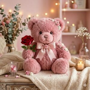 Teddy with Rose