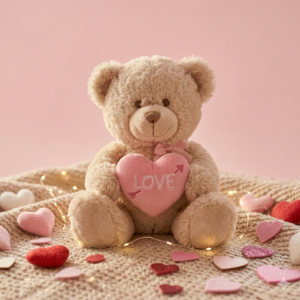 Heart Hug Teddy