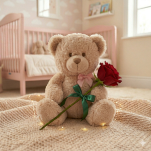 Rose Romance Teddy