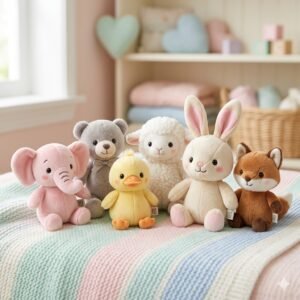 Baby Animal Plush Combo